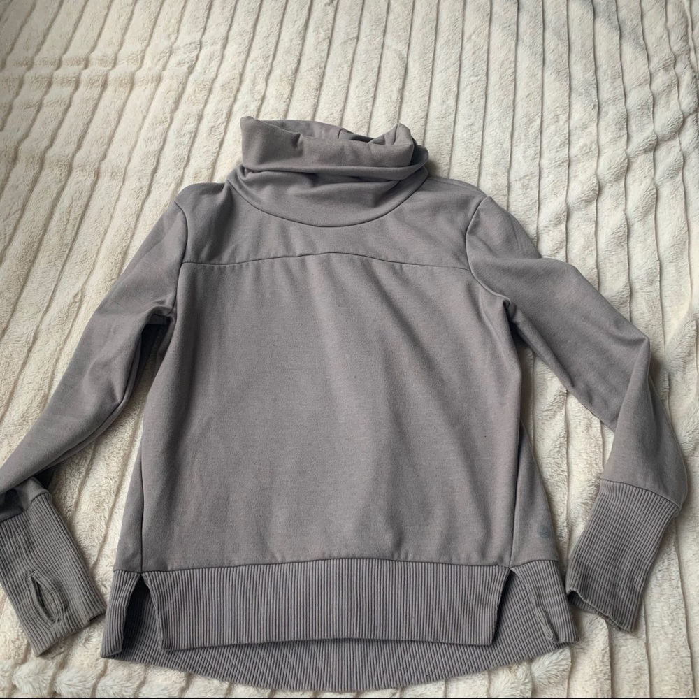 Cowl neck sweatshirt